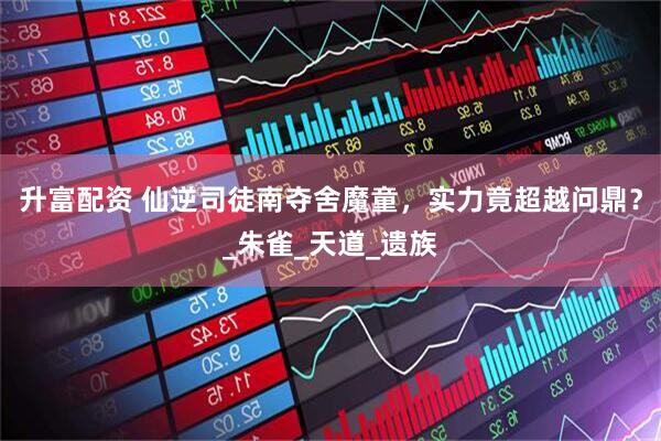 升富配资 仙逆司徒南夺舍魔童，实力竟超越问鼎？_朱雀_天道_遗族